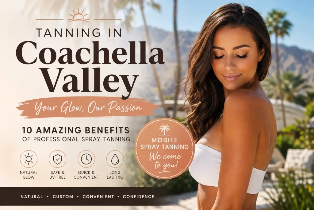 tanning in Coachella Valley