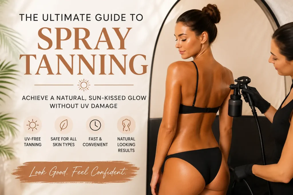 spray tanning