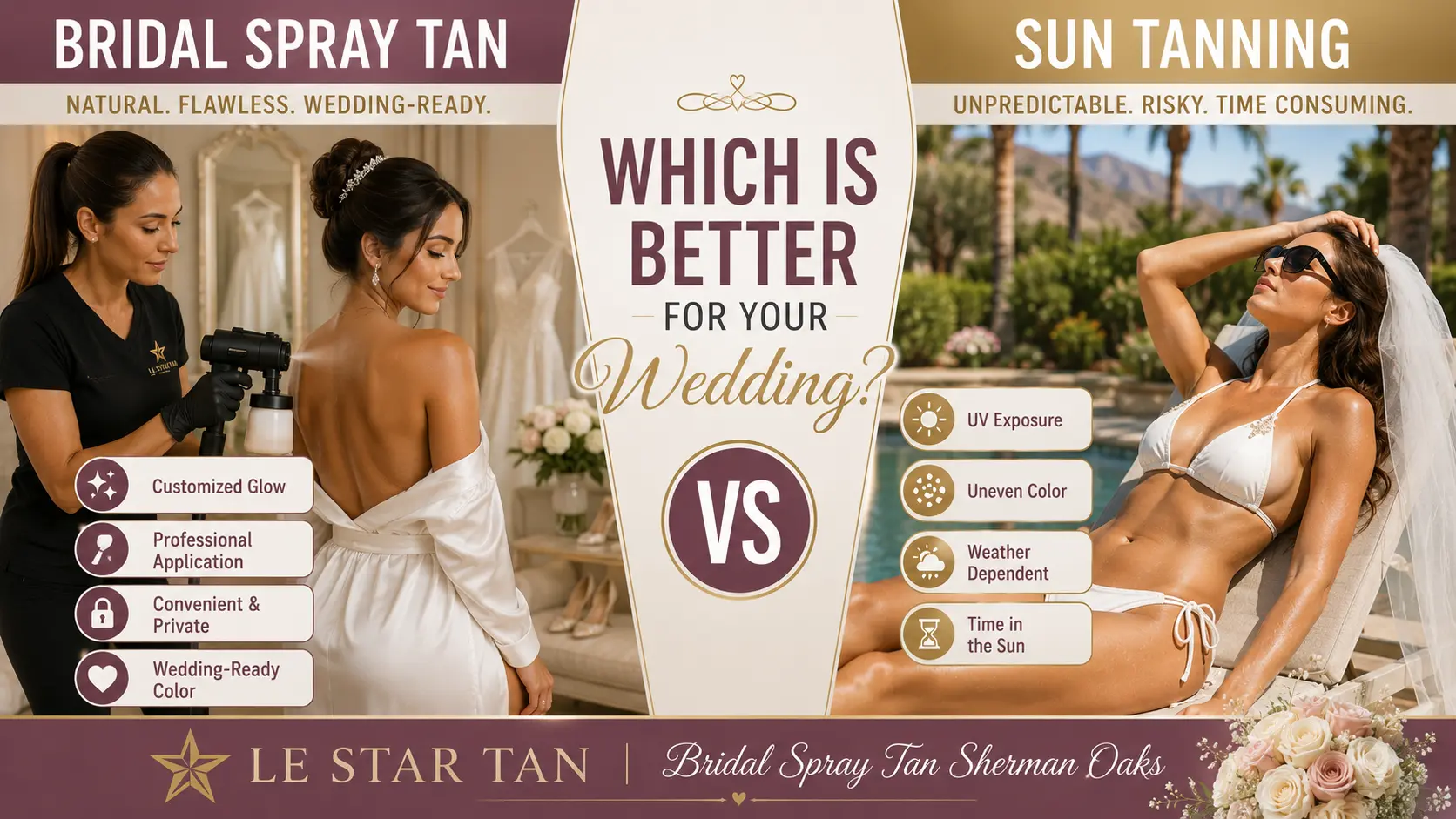 bridal spray tan Sherman Oaks