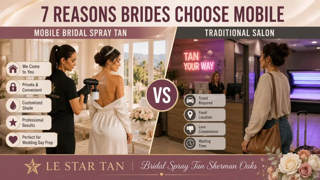 bridal spray tan Sherman Oaks