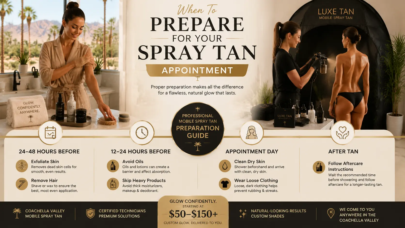 spray tan