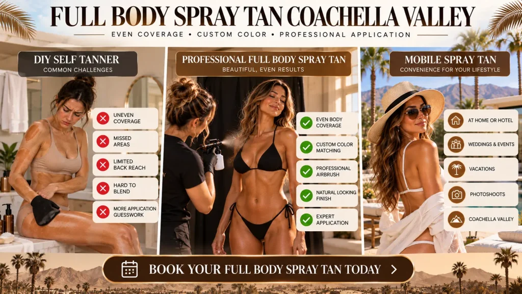 full body spray tan